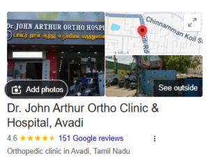 highly rated ortho hospital in chennai